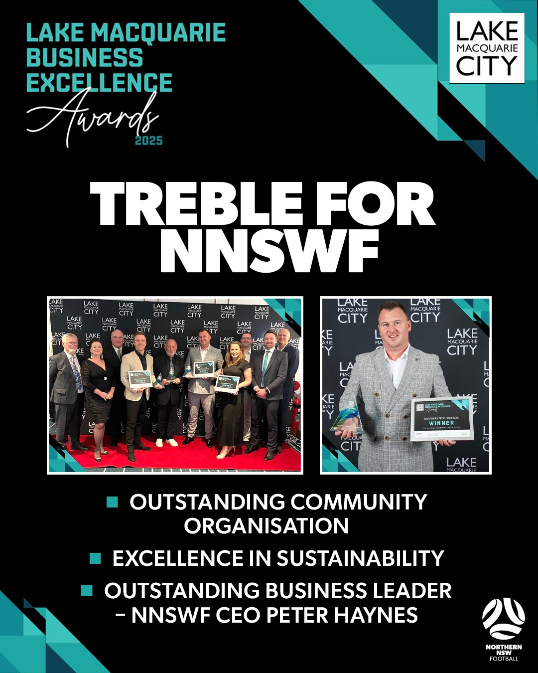 Treble for NNSWF