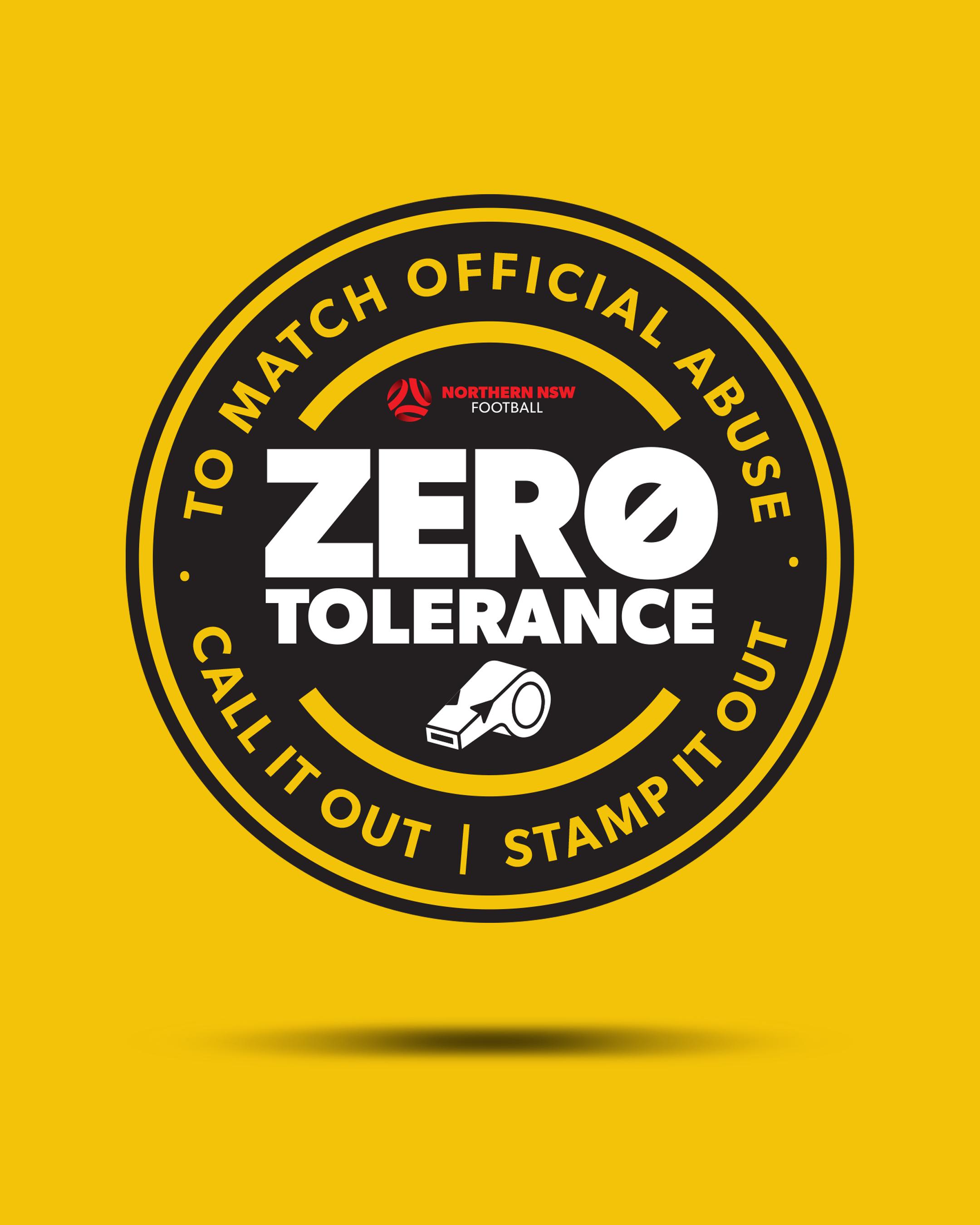 Zero Tolerance Policy 